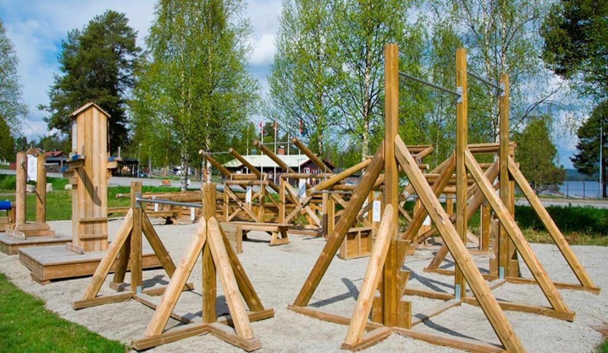 Saiva Camping & Stugby Vilhelmina Exterior foto